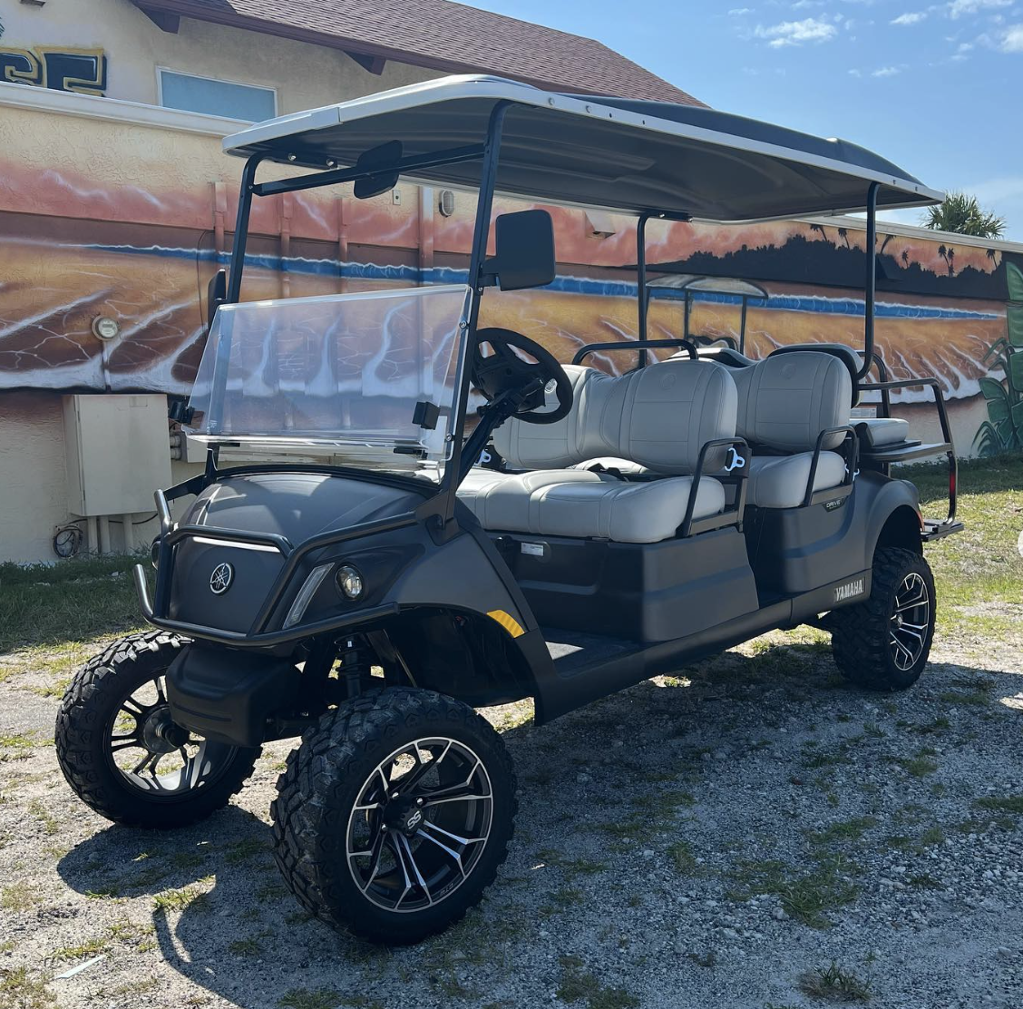 2022 Yamaha Concierge 4 PTV Petrol 6 Seater Black