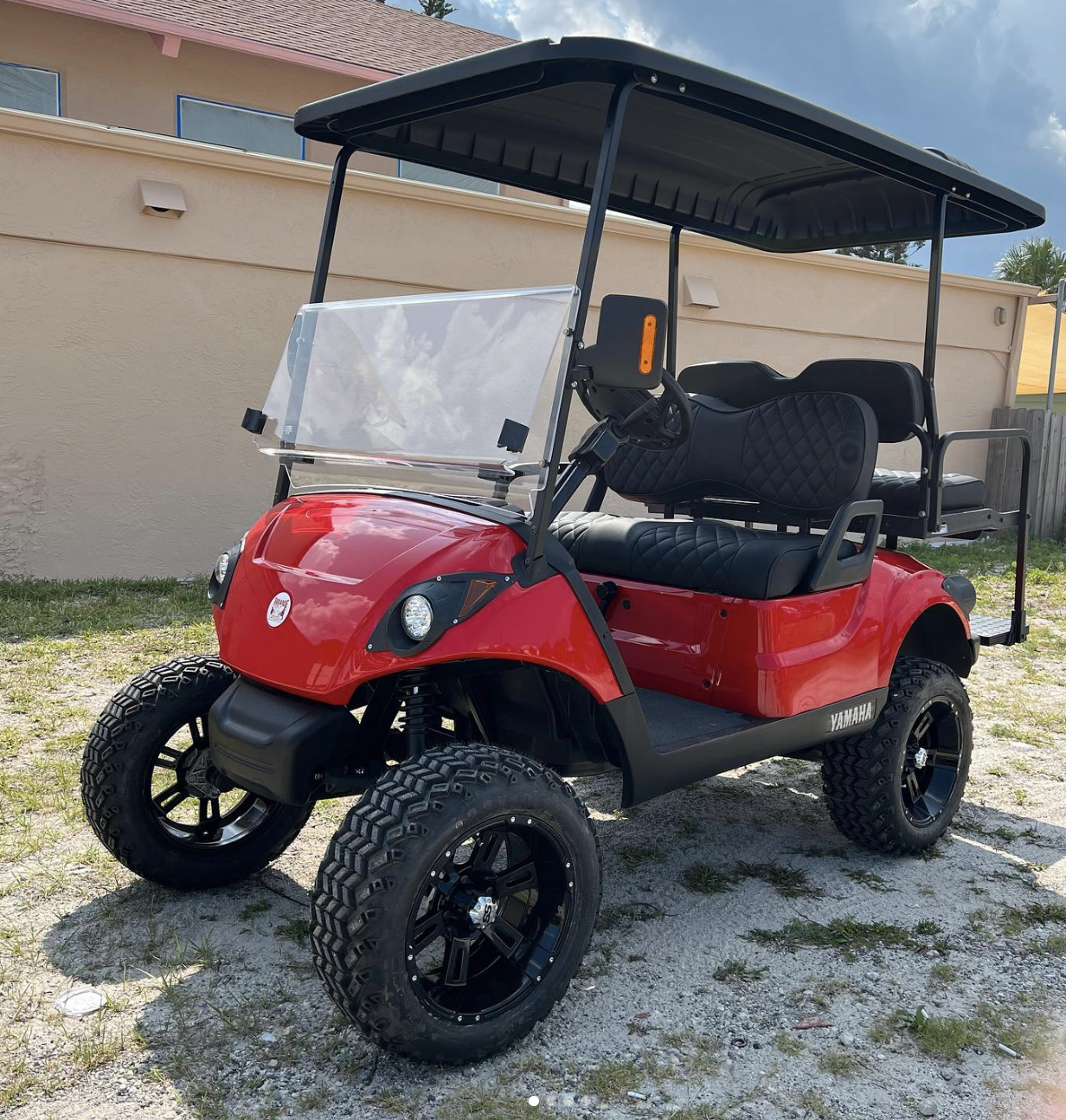 2020 Yamaha Drive2 street legal Petrol 4 Seater Red