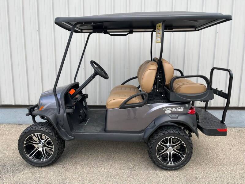 2023 Club Car Onward Lifted Lithium 4 seater Midnight Silver electric