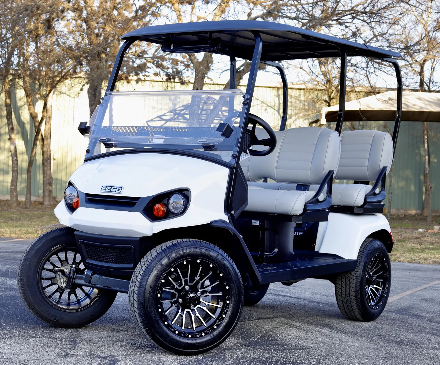 2023 EZGO Liberty Elite Explorer Package 4 Seater White