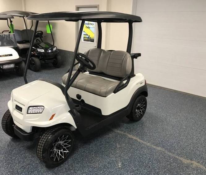 2023 Club Car Onward Lithium 2-Seater — Metallic Glacier White