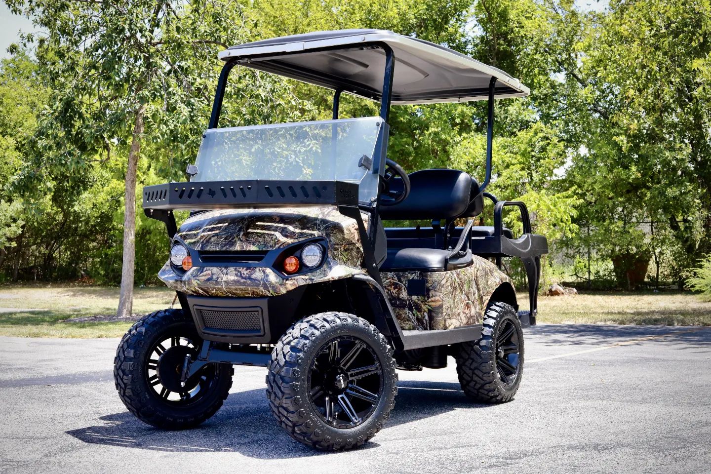 2020 EZGO 4 Seater Petrol Ranch Armor