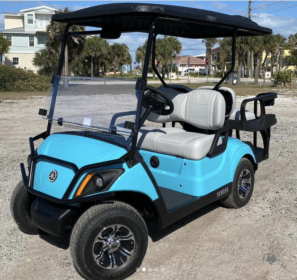 2020 Yamaha Drive2 Electric 4 Seater custom blue