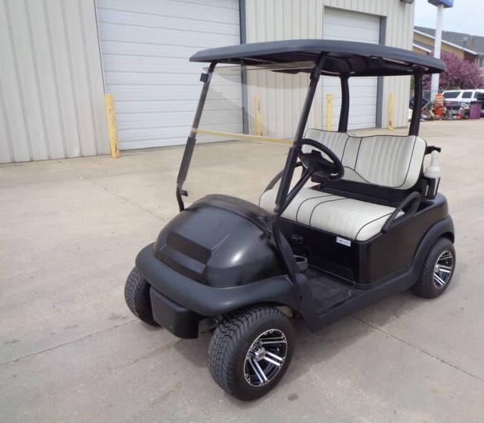 2018 Club Car Precedent I2 Excel Electric 2 seater Black